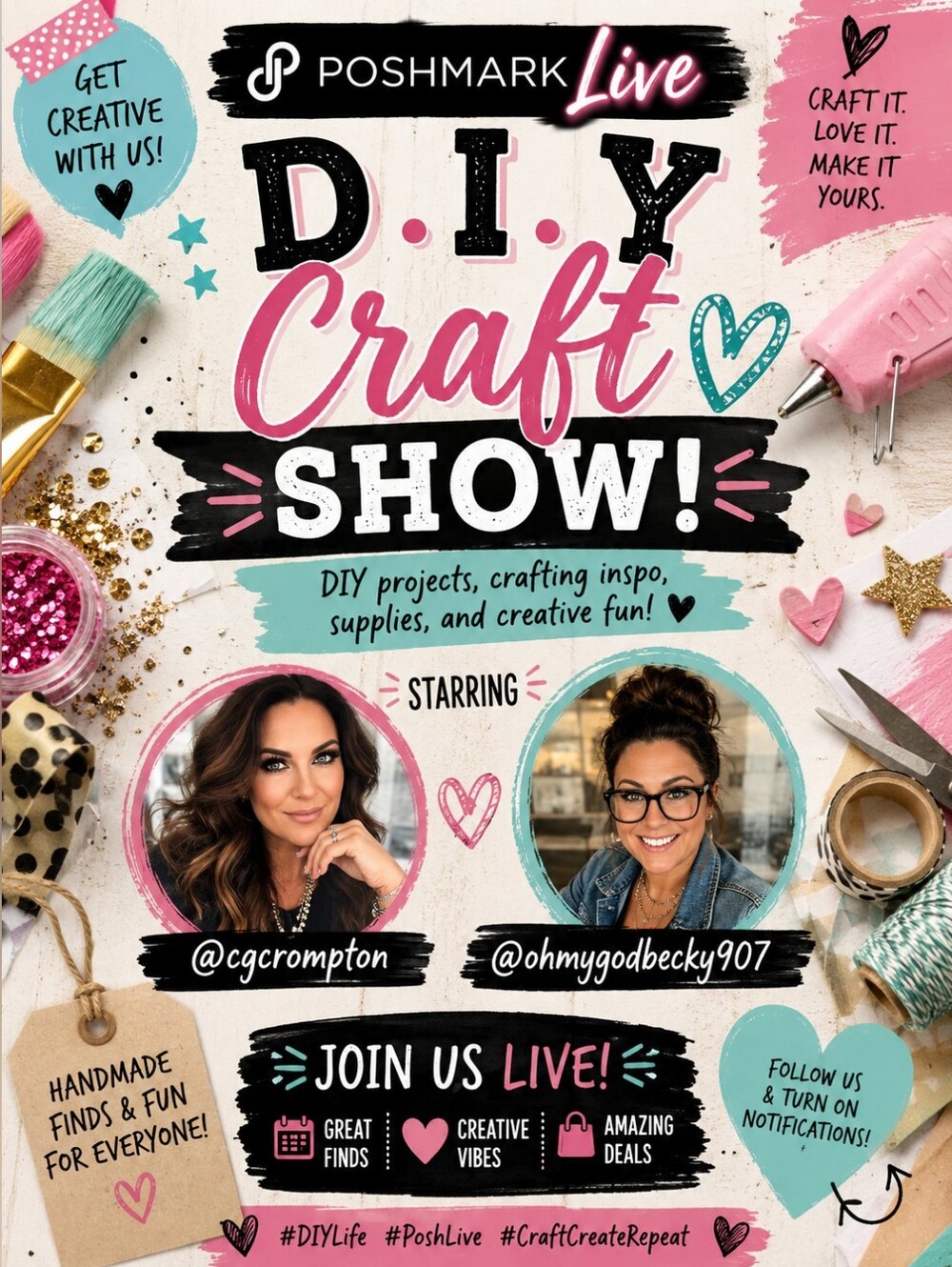 CRAFT DIY Unboxing w/ Cohost  Ohmygodbecky